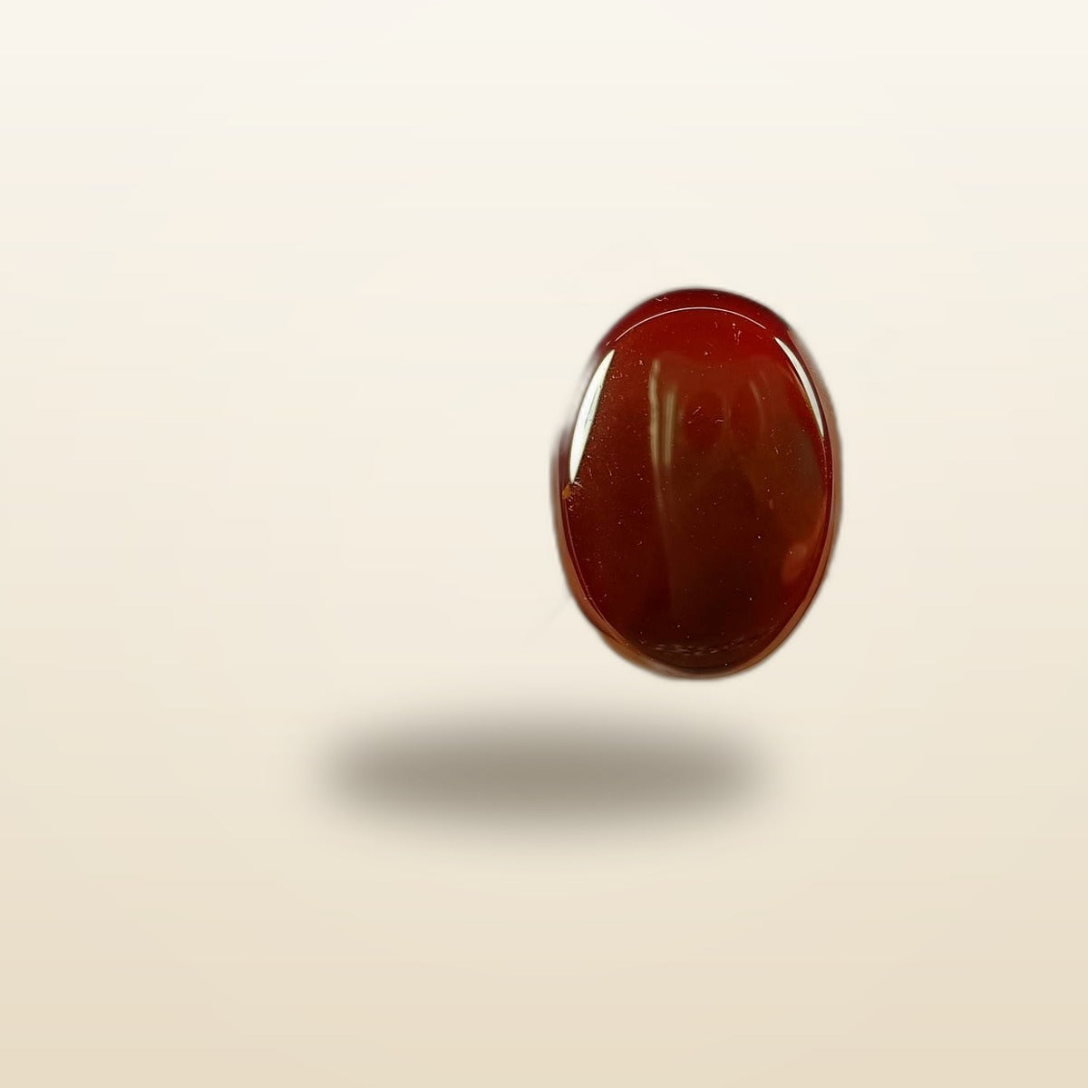 Deep Red Aqeeq – Oval Cabochon