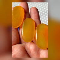 Yellow Aqeeq – 3pc Natural Set
